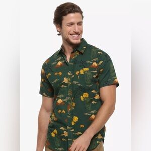 Star Wars Boba Fett Volcano Woven Button-Up - BoxLunch Exclusive